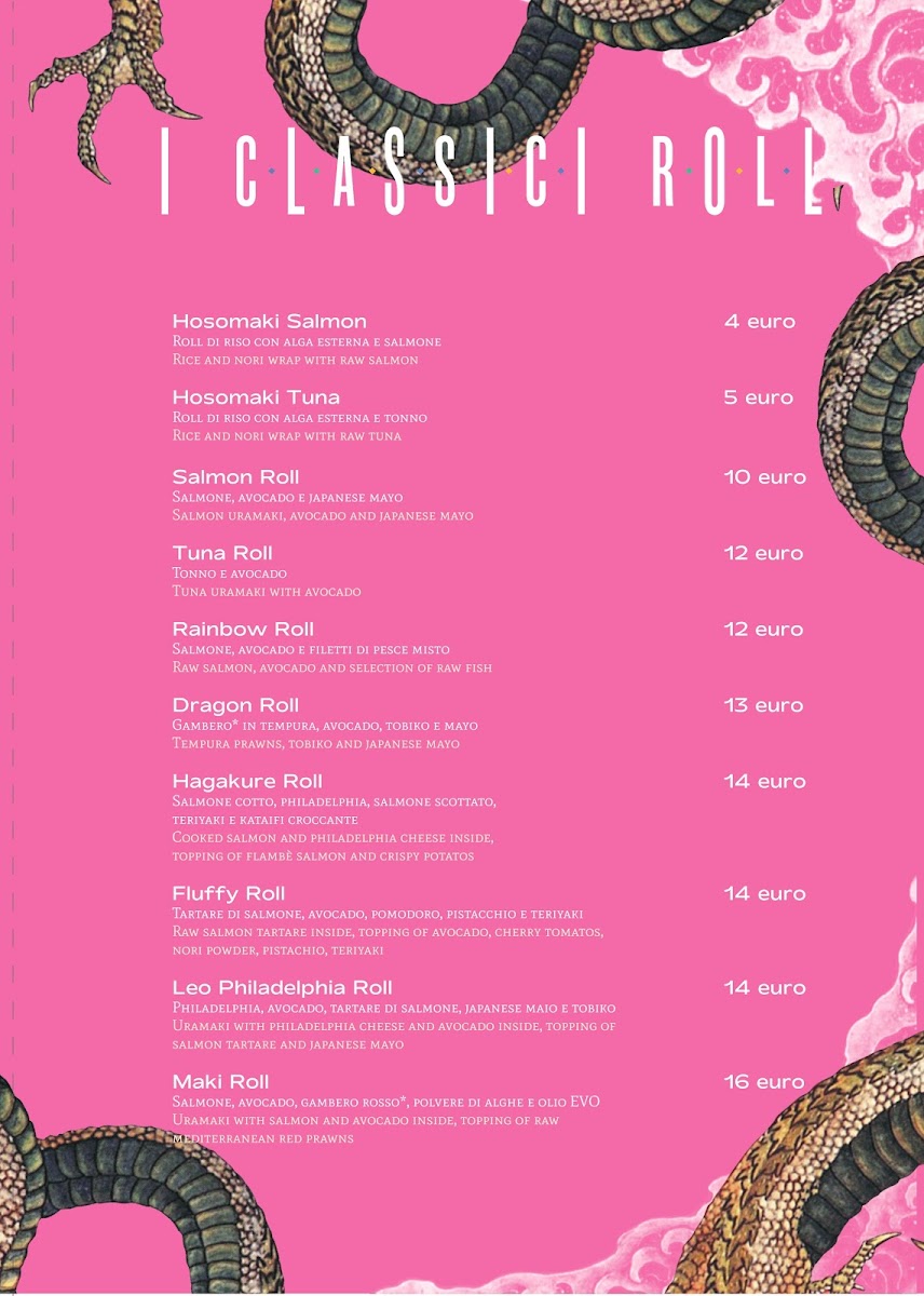 Menu Hagakure Noh Samba - Nikkei E Sushi-2