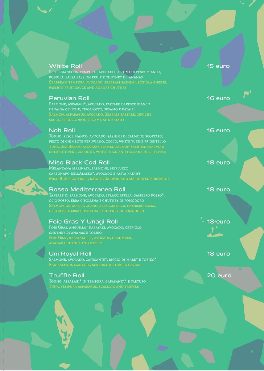 Menu Hagakure Noh Samba - Nikkei E Sushi-5